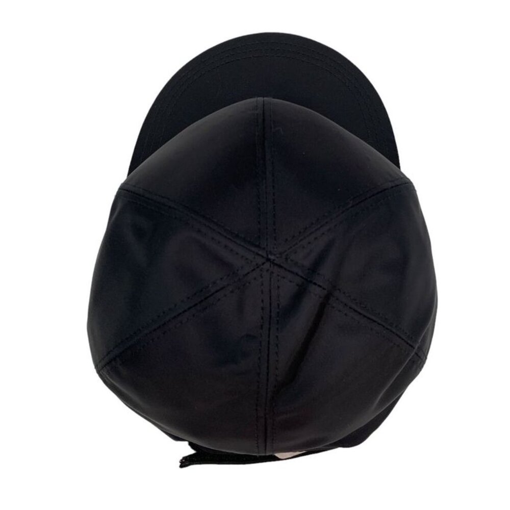 Prada Cap Nylon Logo Baseball Cap 2 Hc274 Size L Black and Green 0864 - Picture 4 of 10